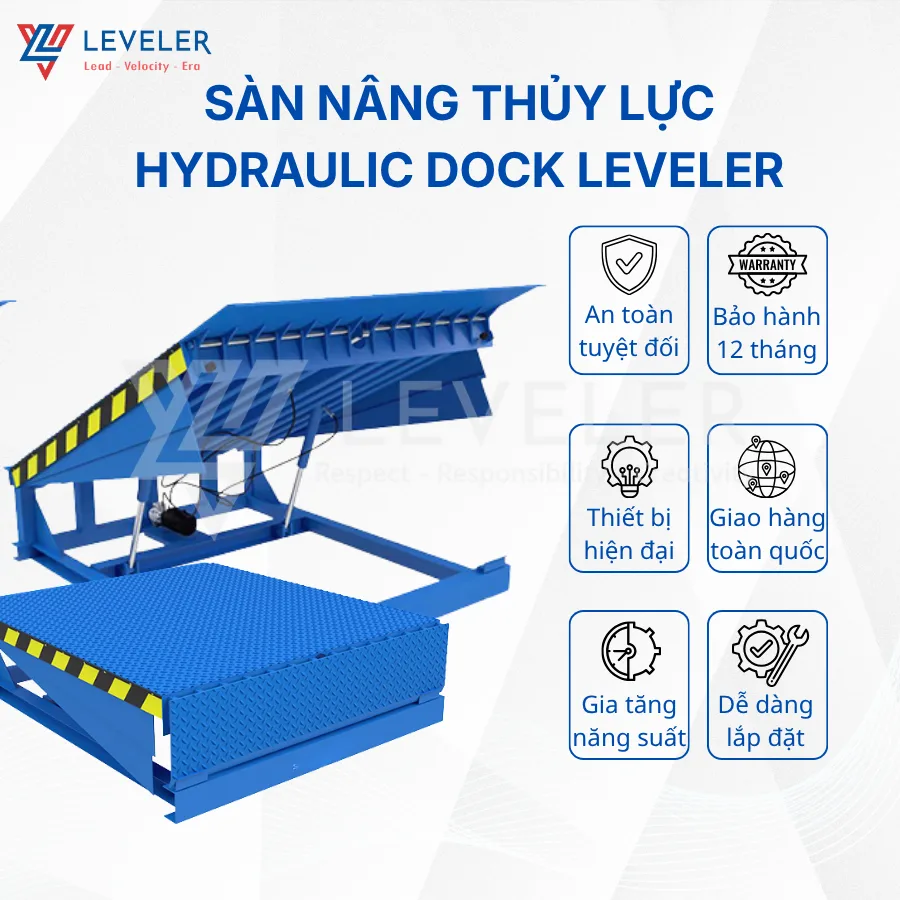 Sàn Nâng Thủy Lực Hydraulic Dock Leveler